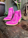 Womens Ariat Dixon Bootie In Haut Pink-Women's Boots-Ariat-Lucky J Boots & More, Women's, Men's, & Kids Western Store Located in Carthage, MO