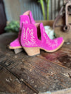 Womens Ariat Dixon Bootie In Haut Pink-Women's Boots-Ariat-Lucky J Boots & More, Women's, Men's, & Kids Western Store Located in Carthage, MO