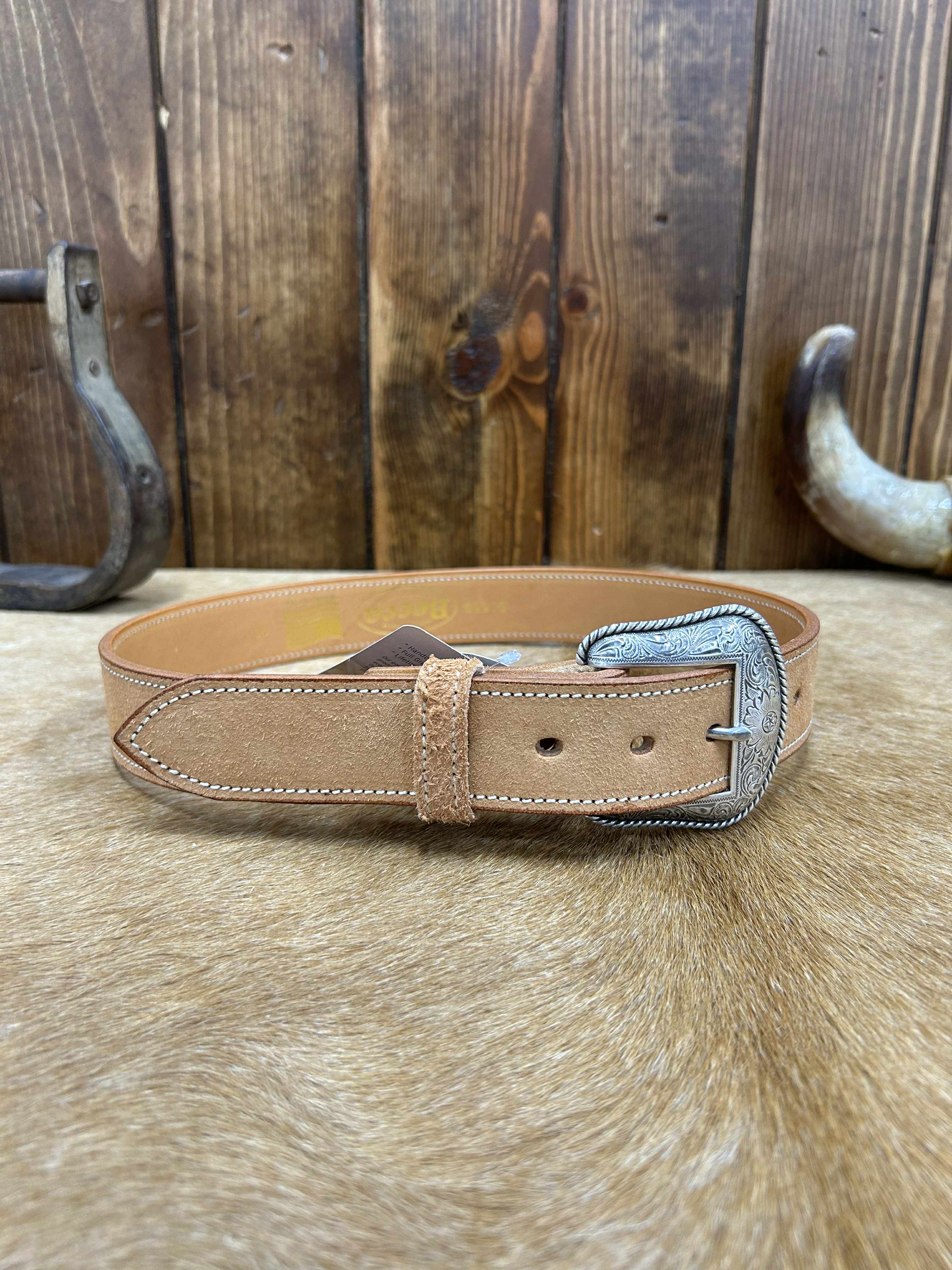 Becca Roughout Belts-Belts-Becca-Lucky J Boots & More, Women's, Men's, & Kids Western Store Located in Carthage, MO