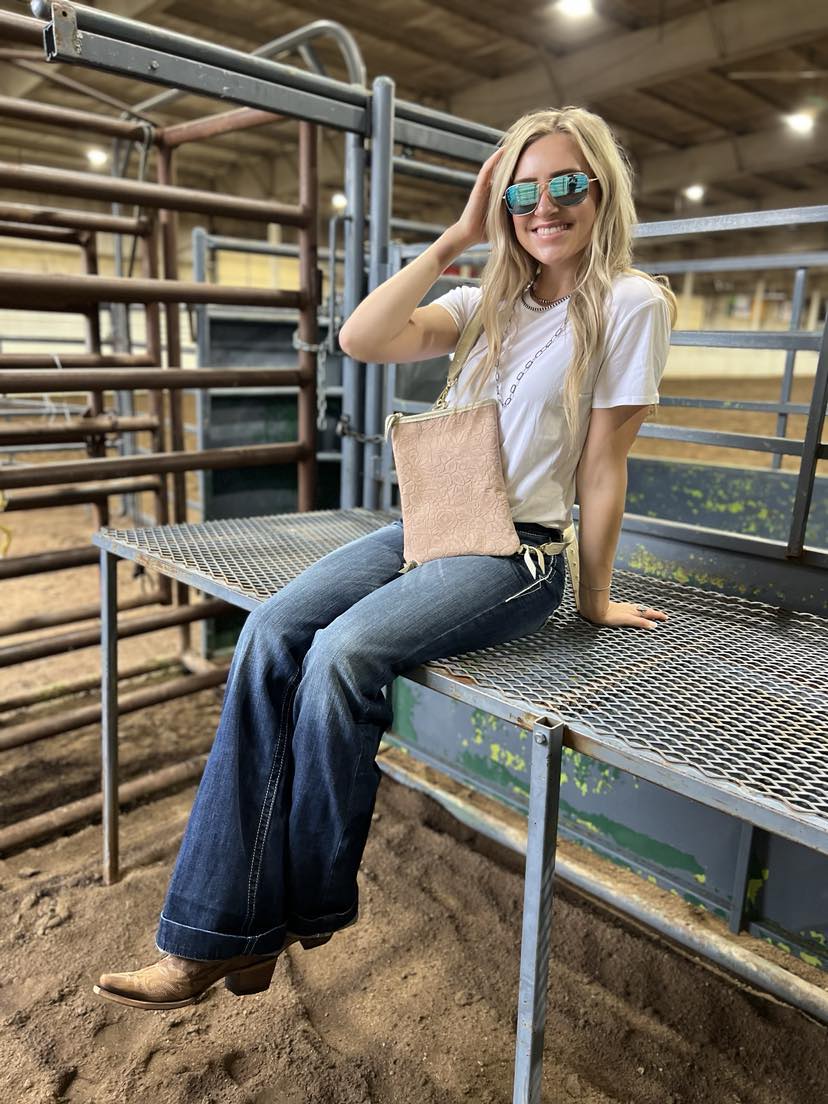 Women's Ariat Marine Mid Rise Trouser-Women's Denim-Ariat-Lucky J Boots & More, Women's, Men's, & Kids Western Store Located in Carthage, MO