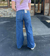 Women's Levi's 318 Shaping Wide Leg in Dark Wash-Women's Denim-Levi's-Lucky J Boots & More, Women's, Men's, & Kids Western Store Located in Carthage, MO
