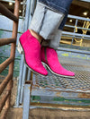 Lidia Nob Grease Fuchsia Booties by Liberty Black *FINAL SALE*-Women's Boots-Liberty Black-Lucky J Boots & More, Women's, Men's, & Kids Western Store Located in Carthage, MO