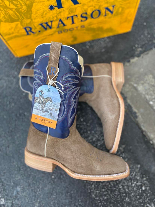 Men's R. Watson Cafe Boar Boot-Men's Boots-R. Watson-Lucky J Boots & More, Women's, Men's, & Kids Western Store Located in Carthage, MO