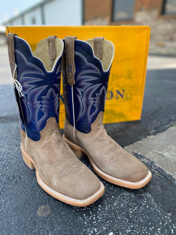 Men's R. Watson Cafe Boar Boot-Men's Boots-R. Watson-Lucky J Boots & More, Women's, Men's, & Kids Western Store Located in Carthage, MO