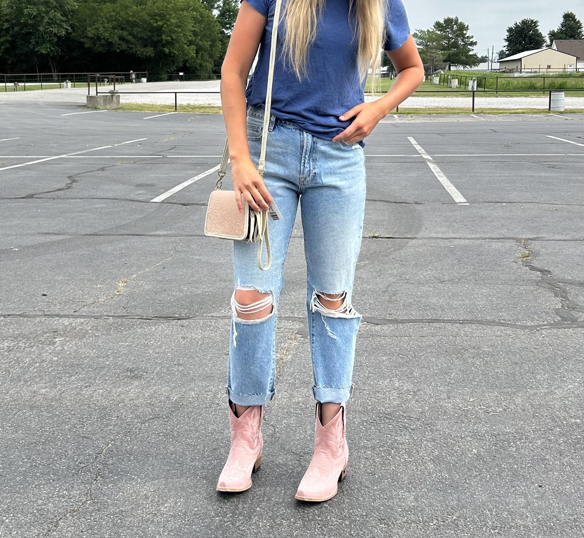 Lane Boots Lexington Blush Bootie-Women's Boots-Lane Boots-Lucky J Boots & More, Women's, Men's, & Kids Western Store Located in Carthage, MO