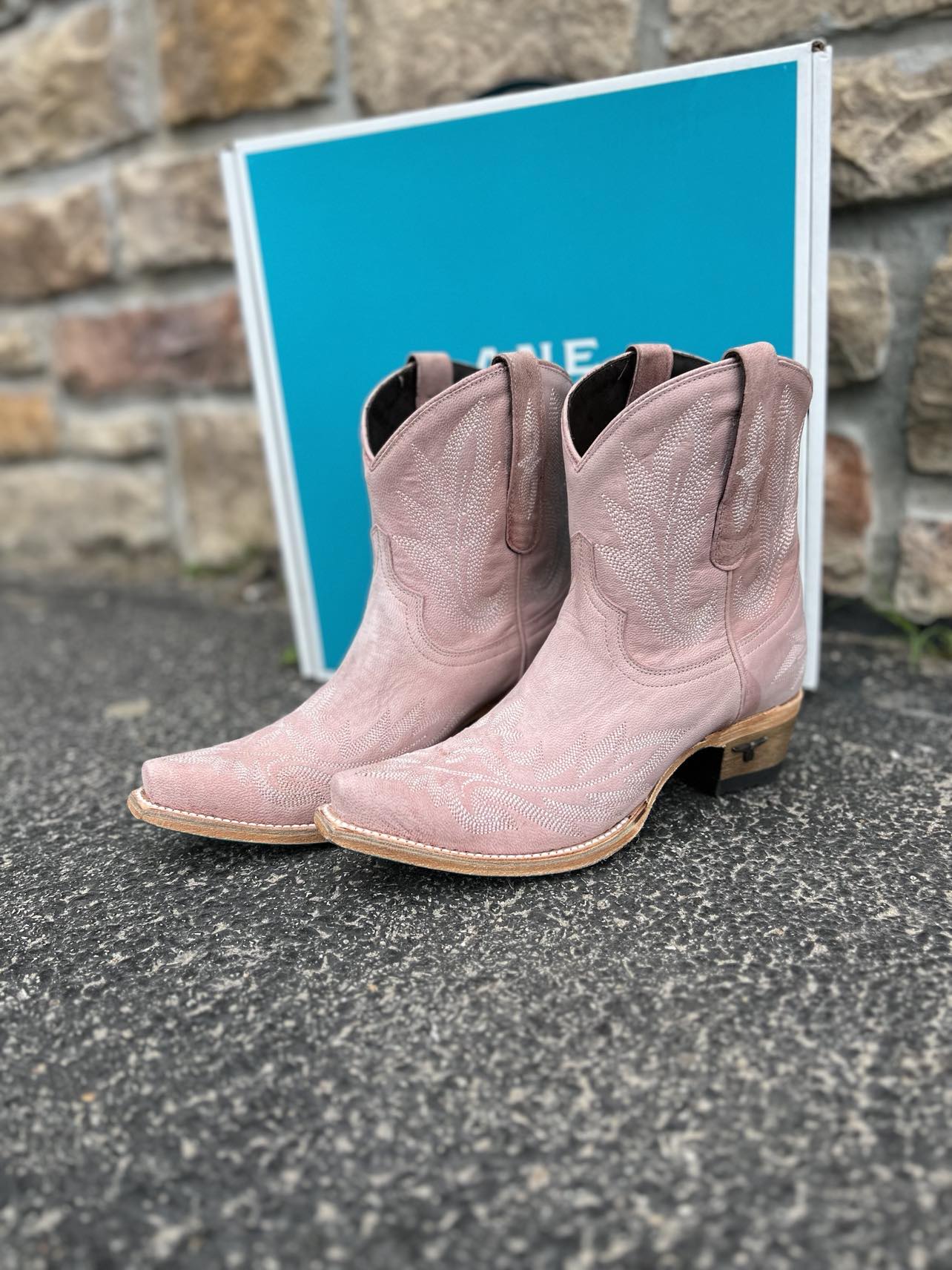 Lane Boots Lexington Blush Bootie-Women's Boots-Lane Boots-Lucky J Boots & More, Women's, Men's, & Kids Western Store Located in Carthage, MO