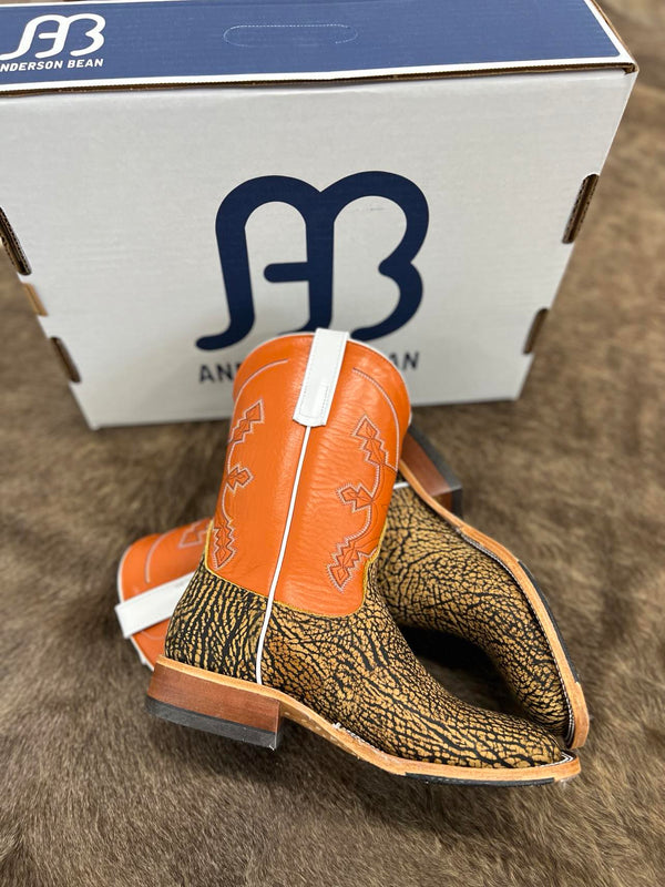 Men's Anderson Bean Mocha Shrunken Shoulder Boot-Men's Boots-Anderson Bean-Lucky J Boots & More, Women's, Men's, & Kids Western Store Located in Carthage, MO