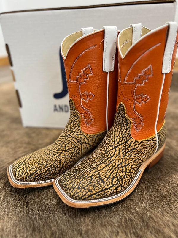 Men's Anderson Bean Mocha Shrunken Shoulder Boot-Men's Boots-Anderson Bean-Lucky J Boots & More, Women's, Men's, & Kids Western Store Located in Carthage, MO