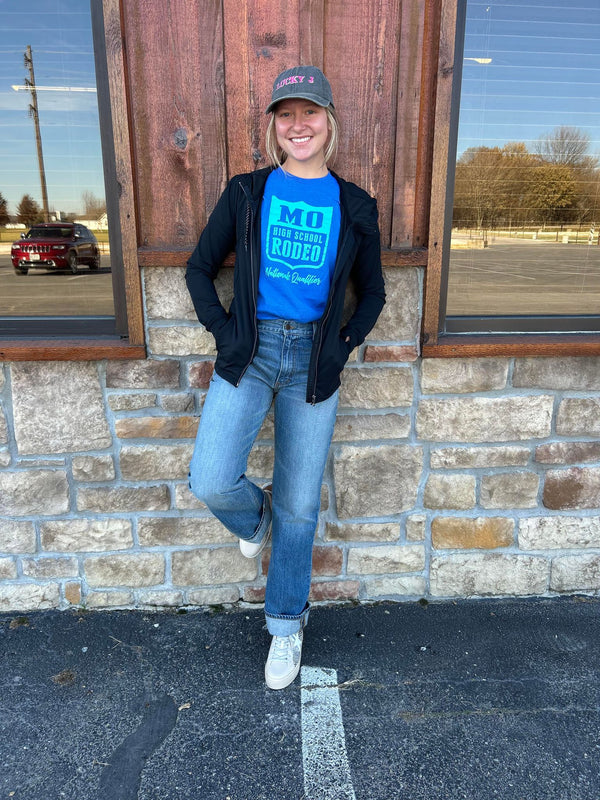 Kimes Mid Wash Brooks Jeans-Women's Denim-Kimes Ranch-Lucky J Boots & More, Women's, Men's, & Kids Western Store Located in Carthage, MO