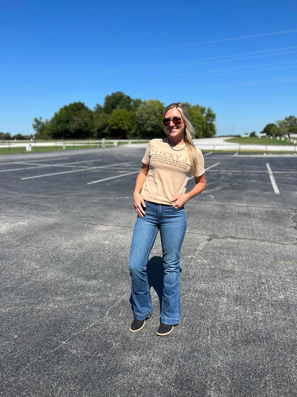 Kimes Ranch Jennifer Mid Wash High Rise Jeans-Women's Denim-Kimes Ranch-Lucky J Boots & More, Women's, Men's, & Kids Western Store Located in Carthage, MO