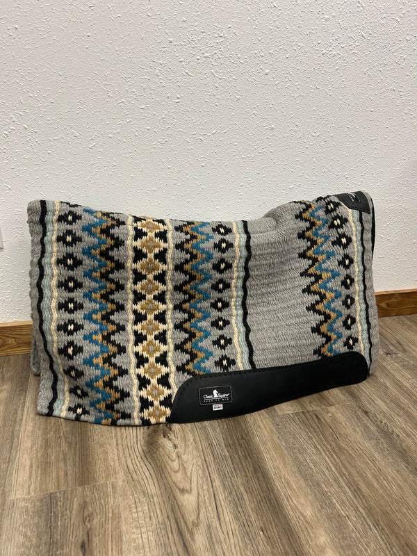 Classic Equine ESP Contoured Saddle Pad 1"-Saddle Pads-Equibrand-Lucky J Boots & More, Women's, Men's, & Kids Western Store Located in Carthage, MO