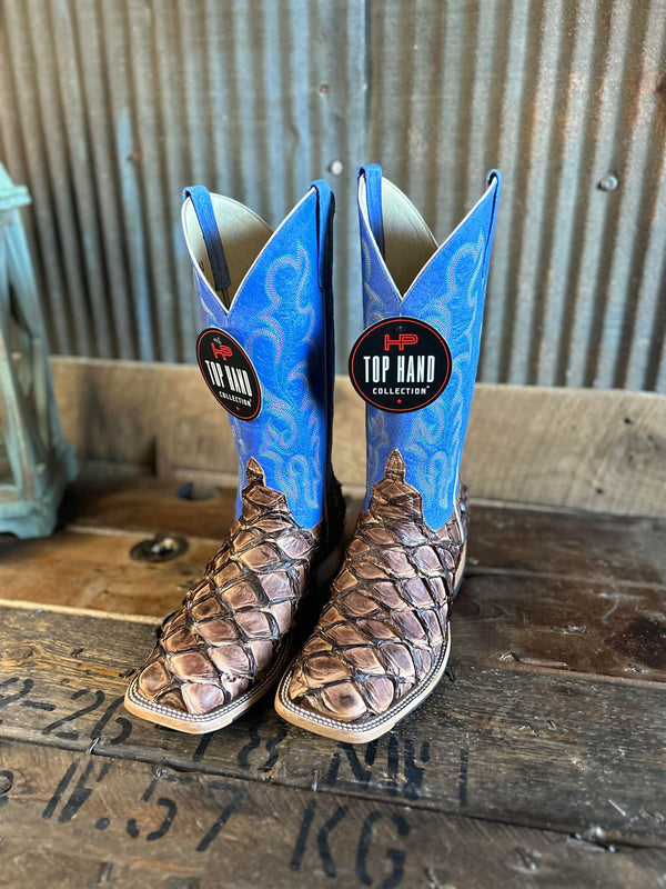 Men's Horse Power Cigar Matte Big Bass-Men's Boots-Horse Power-Lucky J Boots & More, Women's, Men's, & Kids Western Store Located in Carthage, MO