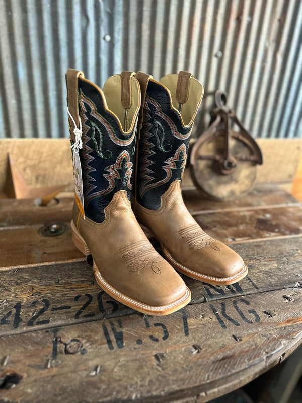 Men's R. Watson Dune Tan Cowhide Boot-Men's Boots-R. Watson-Lucky J Boots & More, Women's, Men's, & Kids Western Store Located in Carthage, MO