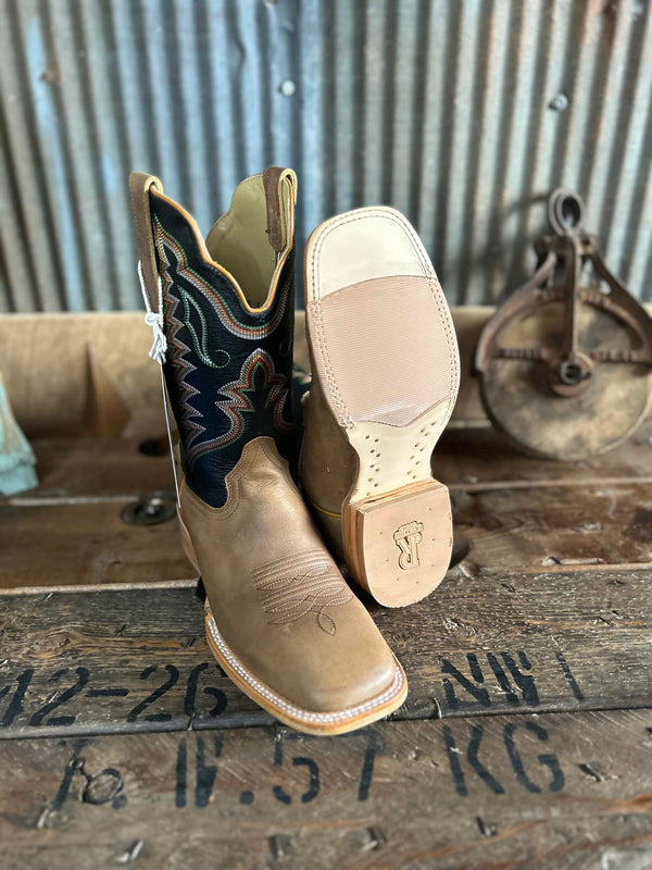 Men's R. Watson Dune Tan Cowhide Boot-Men's Boots-R. Watson-Lucky J Boots & More, Women's, Men's, & Kids Western Store Located in Carthage, MO