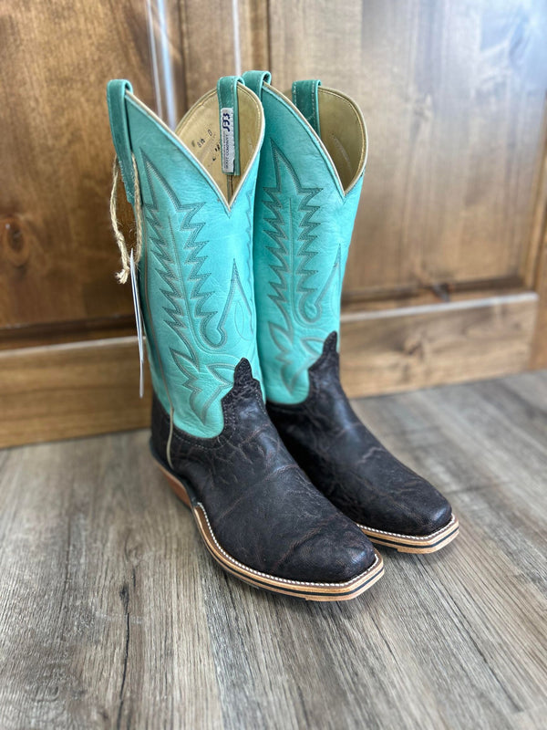 Men's Anderson Bean Chocolate Elephant Boot-Men's Boots-Anderson Bean-Lucky J Boots & More, Women's, Men's, & Kids Western Store Located in Carthage, MO