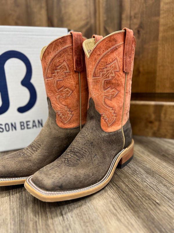 Men's Anderson Bean Charcoal Boar Boot-Men's Boots-Anderson Bean-Lucky J Boots & More, Women's, Men's, & Kids Western Store Located in Carthage, MO