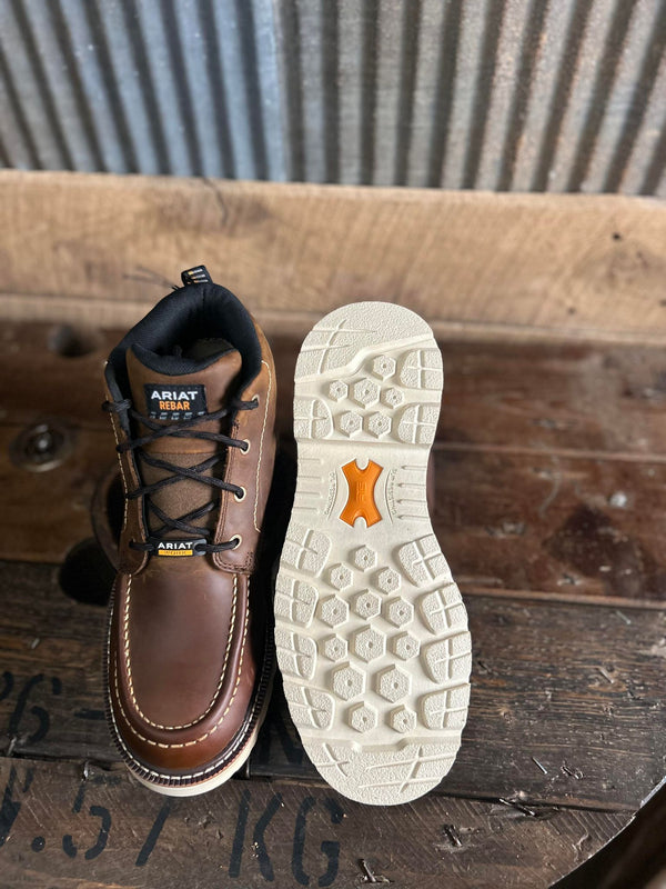 Men's Ariat Rebar Lift Chukka Work Boots-Men's Boots-Ariat-Lucky J Boots & More, Women's, Men's, & Kids Western Store Located in Carthage, MO