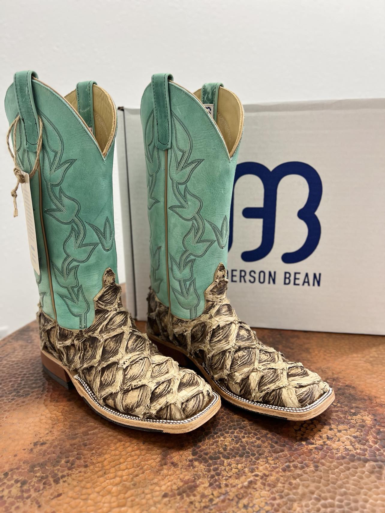 Women's Anderson Bean Rustic Brown Big Bass Boot-Women's Boots-Anderson Bean-Lucky J Boots & More, Women's, Men's, & Kids Western Store Located in Carthage, MO