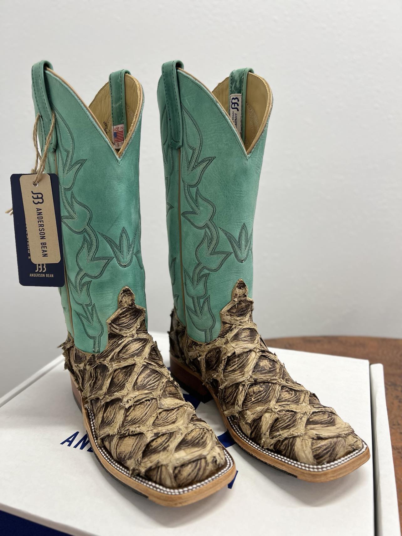 Women's Anderson Bean Rustic Brown Big Bass Boot-Women's Boots-Anderson Bean-Lucky J Boots & More, Women's, Men's, & Kids Western Store Located in Carthage, MO