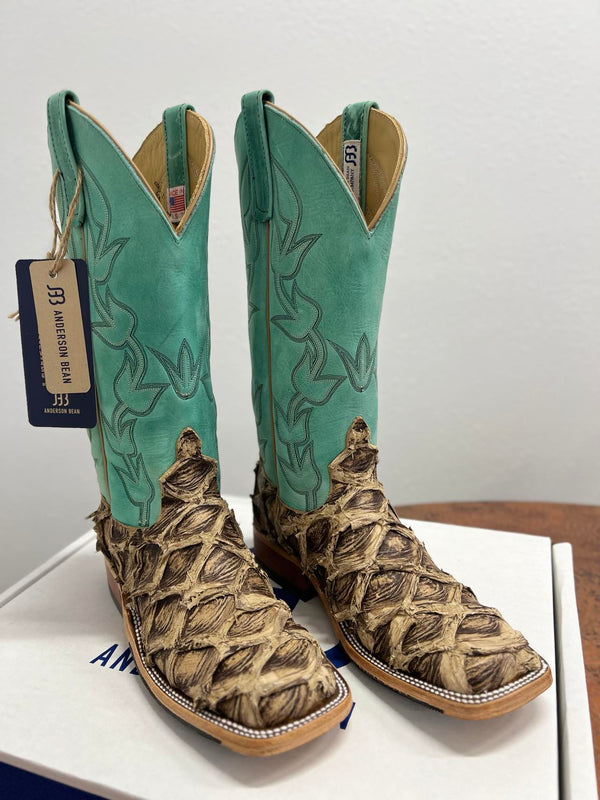 Women's Anderson Bean Rustic Brown Big Bass Boot-Women's Boots-Anderson Bean-Lucky J Boots & More, Women's, Men's, & Kids Western Store Located in Carthage, MO