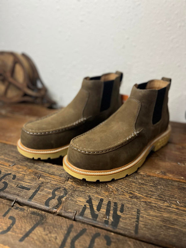 Men's Twisted X 4" Work Chelsea Boot with Nano Toe-Men's Boots-Twisted X Boots-Lucky J Boots & More, Women's, Men's, & Kids Western Store Located in Carthage, MO