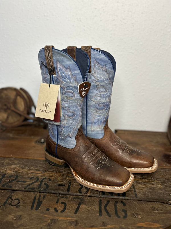 Men's Ariat Standout Cowboy Boot-Men's Boots-Ariat-Lucky J Boots & More, Women's, Men's, & Kids Western Store Located in Carthage, MO