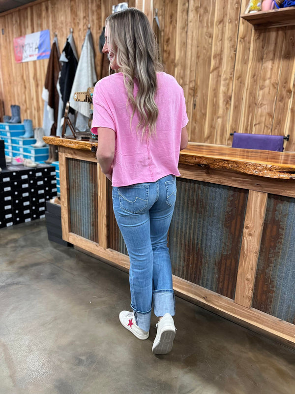 Women's Ariat Nika Perfect Rise Straight Jeans *FINAL SALE*-Women's Denim-Ariat-Lucky J Boots & More, Women's, Men's, & Kids Western Store Located in Carthage, MO