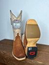 Men's Horse Power Brandy Reversed Smooth Quill Boot-Men's Boots-Horse Power-Lucky J Boots & More, Women's, Men's, & Kids Western Store Located in Carthage, MO