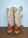 Men's Horse Power Brandy Reversed Smooth Quill Boot-Men's Boots-Horse Power-Lucky J Boots & More, Women's, Men's, & Kids Western Store Located in Carthage, MO