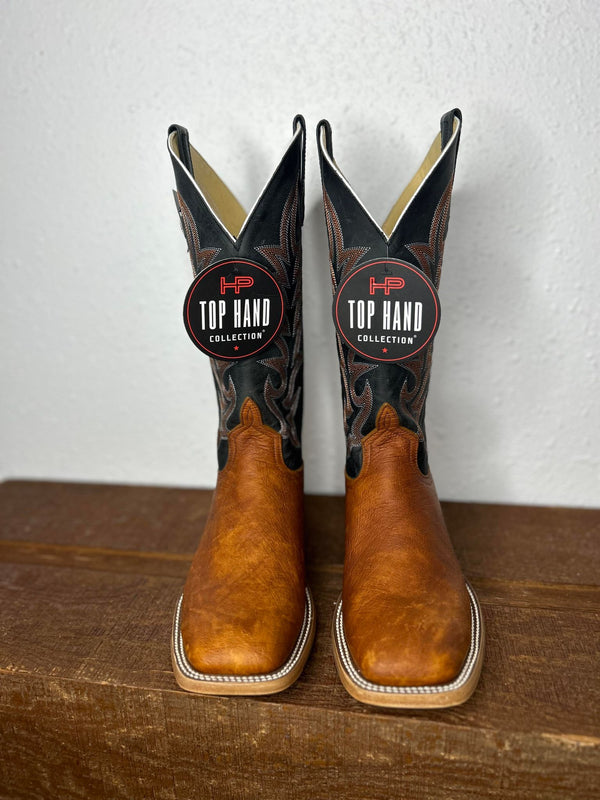 Horse Power Cognac Soft Smooth Quill Boot-Men's Boots-Horse Power-Lucky J Boots & More, Women's, Men's, & Kids Western Store Located in Carthage, MO