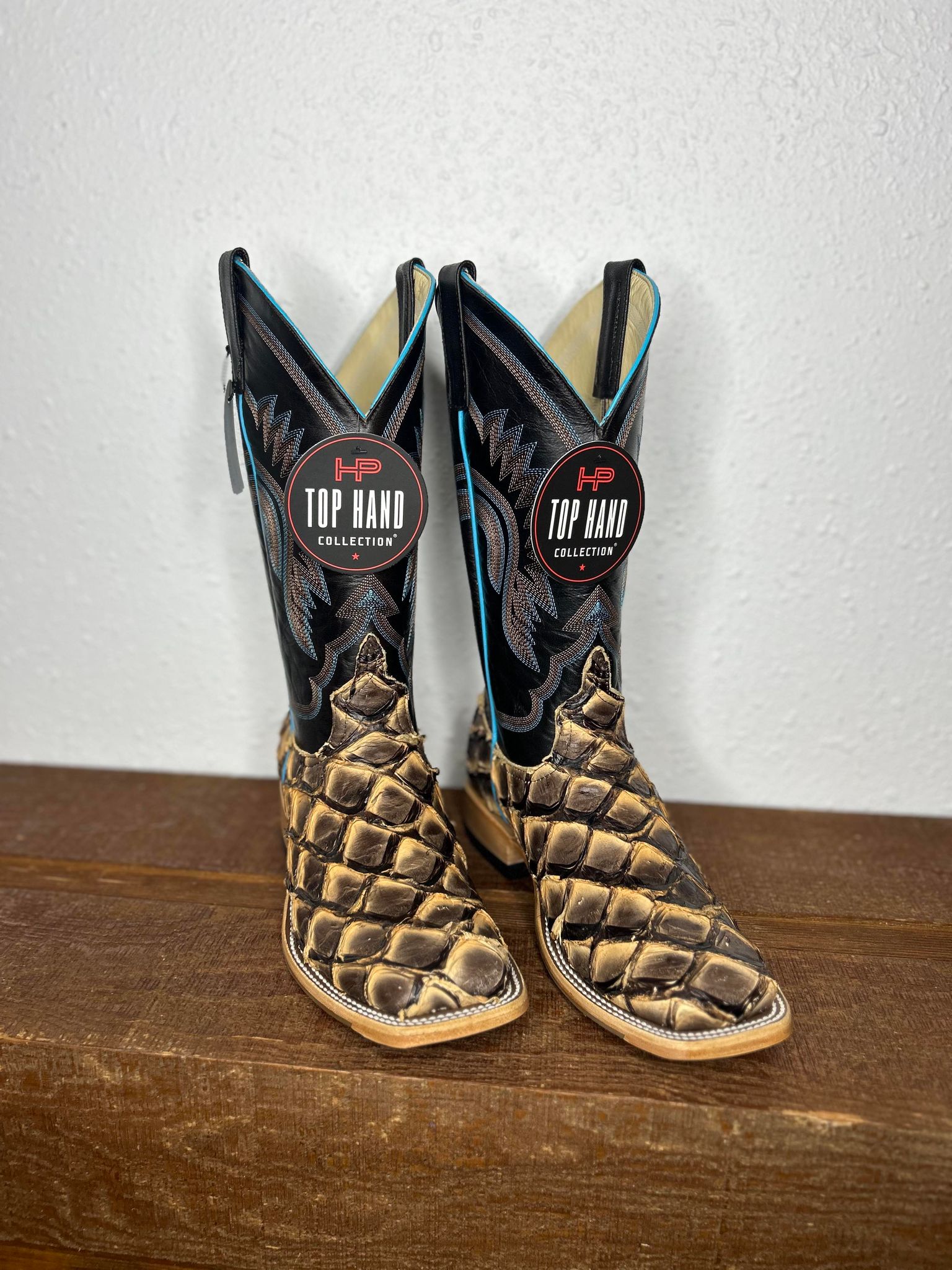 Men's Horse Power Beige Toas Big Bass Boot-Men's Boots-Horse Power-Lucky J Boots & More, Women's, Men's, & Kids Western Store Located in Carthage, MO