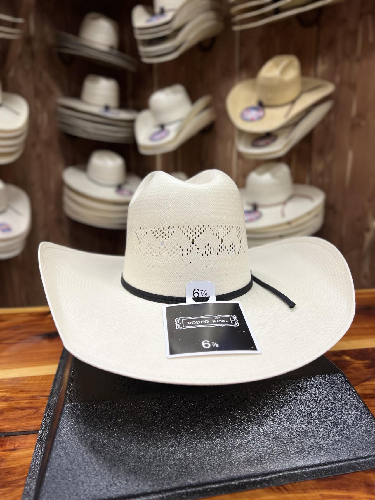 Rodeo King Quenten High Point Straw Hat 4.5