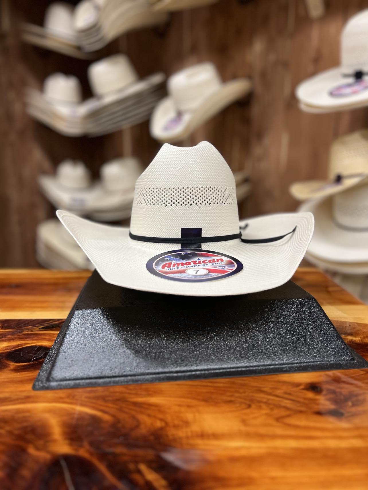 American Straw Hat 7104 JBZ Brim S-117