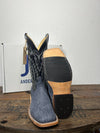 Men's Anderson Bean Blue Jean Washed Shoulder Square Toe Boot-Men's Boots-Anderson Bean-Lucky J Boots & More, Women's, Men's, & Kids Western Store Located in Carthage, MO