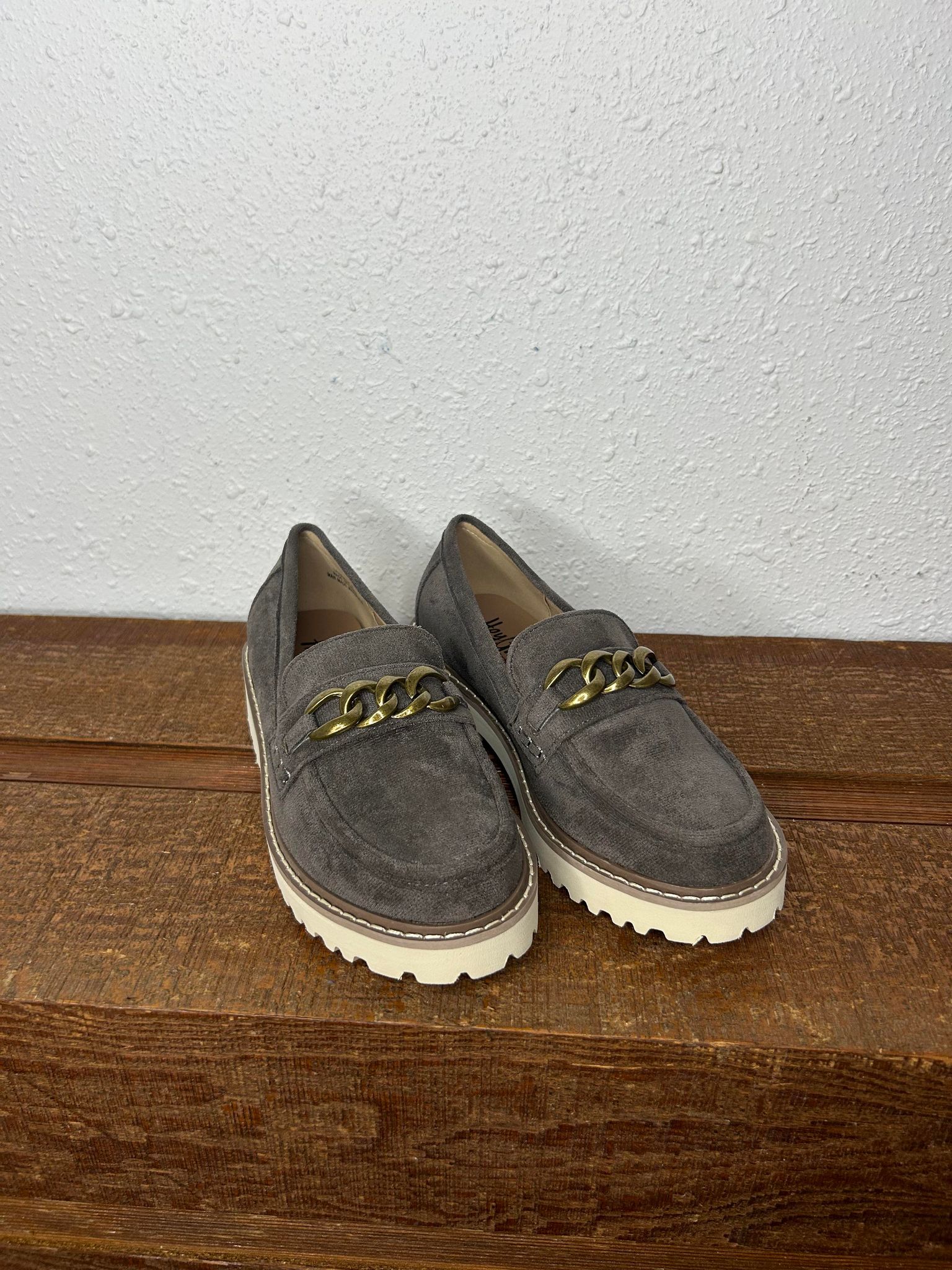 Literally Loafers by Hey Girl in Light Grey Faux Suede *FINAL SALE*-Women's Casual Shoes-Corkys Footwear-Lucky J Boots & More, Women's, Men's, & Kids Western Store Located in Carthage, MO