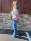 Mica Denim Regal Super High Wide Leg Jeans *FINAL SALE*-Women's Denim-Mica Denim-Lucky J Boots & More, Women's, Men's, & Kids Western Store Located in Carthage, MO