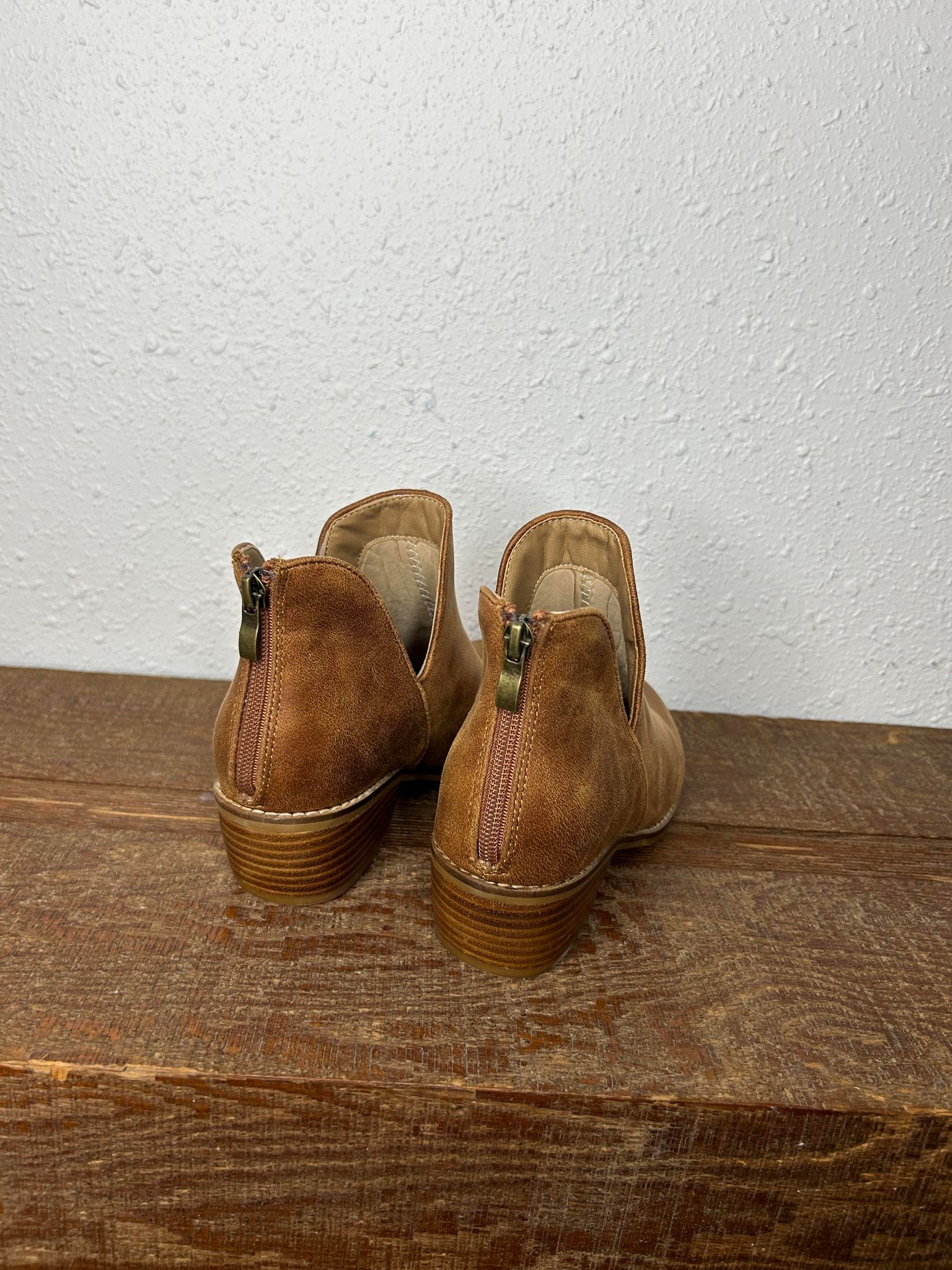 Boutique Vanish Booties in Cognac *FINAL SALE*-Women's Boots-Corkys Footwear-Lucky J Boots & More, Women's, Men's, & Kids Western Store Located in Carthage, MO