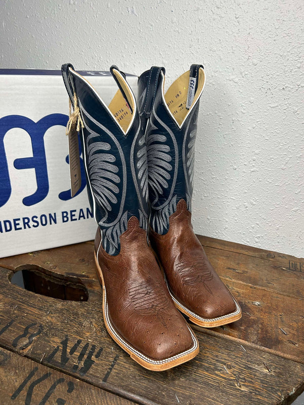 Men's Anderson Bean Kango Tobacco Smooth Quill Boot-Men's Boots-Anderson Bean-Lucky J Boots & More, Women's, Men's, & Kids Western Store Located in Carthage, MO