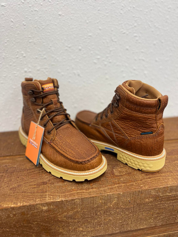 Men's Twisted X 6" Work Boot MXCW005-Men's Boots-Twisted X Boots-Lucky J Boots & More, Women's, Men's, & Kids Western Store Located in Carthage, MO