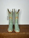 Women's Hyer Leawood Robin's Egg Cowhide Boot-Women's Boots-HYER Boots-Lucky J Boots & More, Women's, Men's, & Kids Western Store Located in Carthage, MO