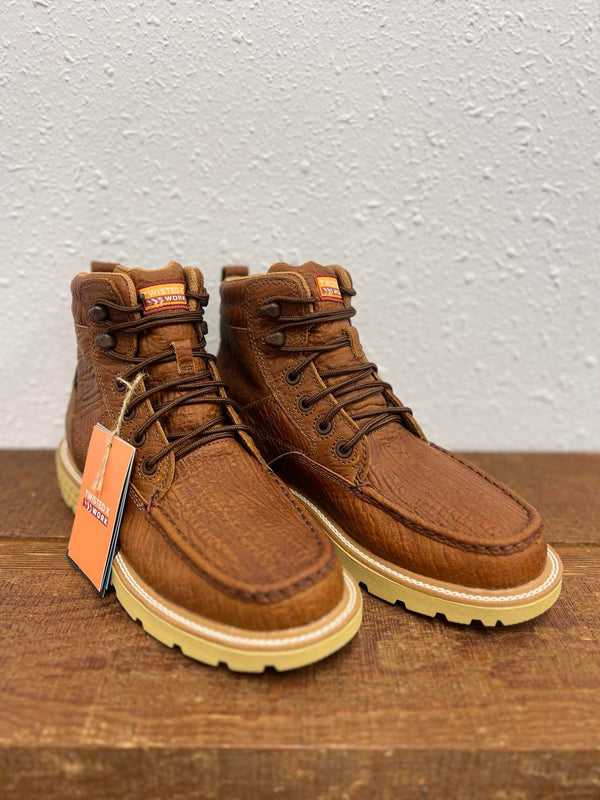 Men's Twisted X 6" Work Boot MXCW005-Men's Boots-Twisted X Boots-Lucky J Boots & More, Women's, Men's, & Kids Western Store Located in Carthage, MO