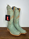 Women's Hyer Leawood Robin's Egg Cowhide Boot-Women's Boots-HYER Boots-Lucky J Boots & More, Women's, Men's, & Kids Western Store Located in Carthage, MO