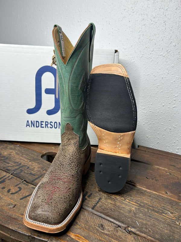 Men's Anderson Bean Rust Safari Giraffe Boot-Men's Boots-Anderson Bean-Lucky J Boots & More, Women's, Men's, & Kids Western Store Located in Carthage, MO