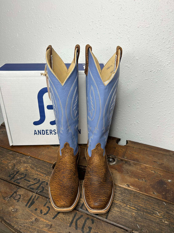 Men's Anderson Bean Havana Tag Boar Boot-Men's Boots-Anderson Bean-Lucky J Boots & More, Women's, Men's, & Kids Western Store Located in Carthage, MO