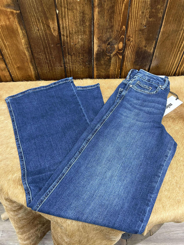Mica Denim Nova Super High Rise Skater Jeans *FINAL SALE*-Women's Denim-Mica Denim-Lucky J Boots & More, Women's, Men's, & Kids Western Store Located in Carthage, MO