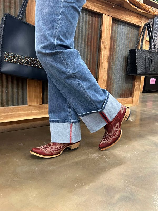 Lane Boots Smoldering Ruby Lexington Bootie-Women's Boots-Lane Boots-Lucky J Boots & More, Women's, Men's, & Kids Western Store Located in Carthage, MO