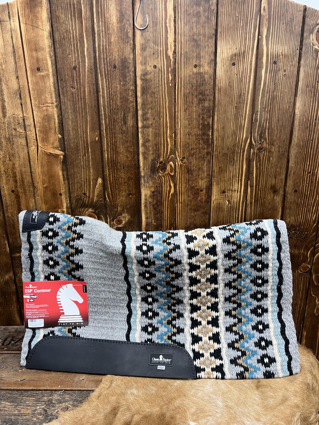 Classic Equine ESP Contoured Saddle Pad 3/4