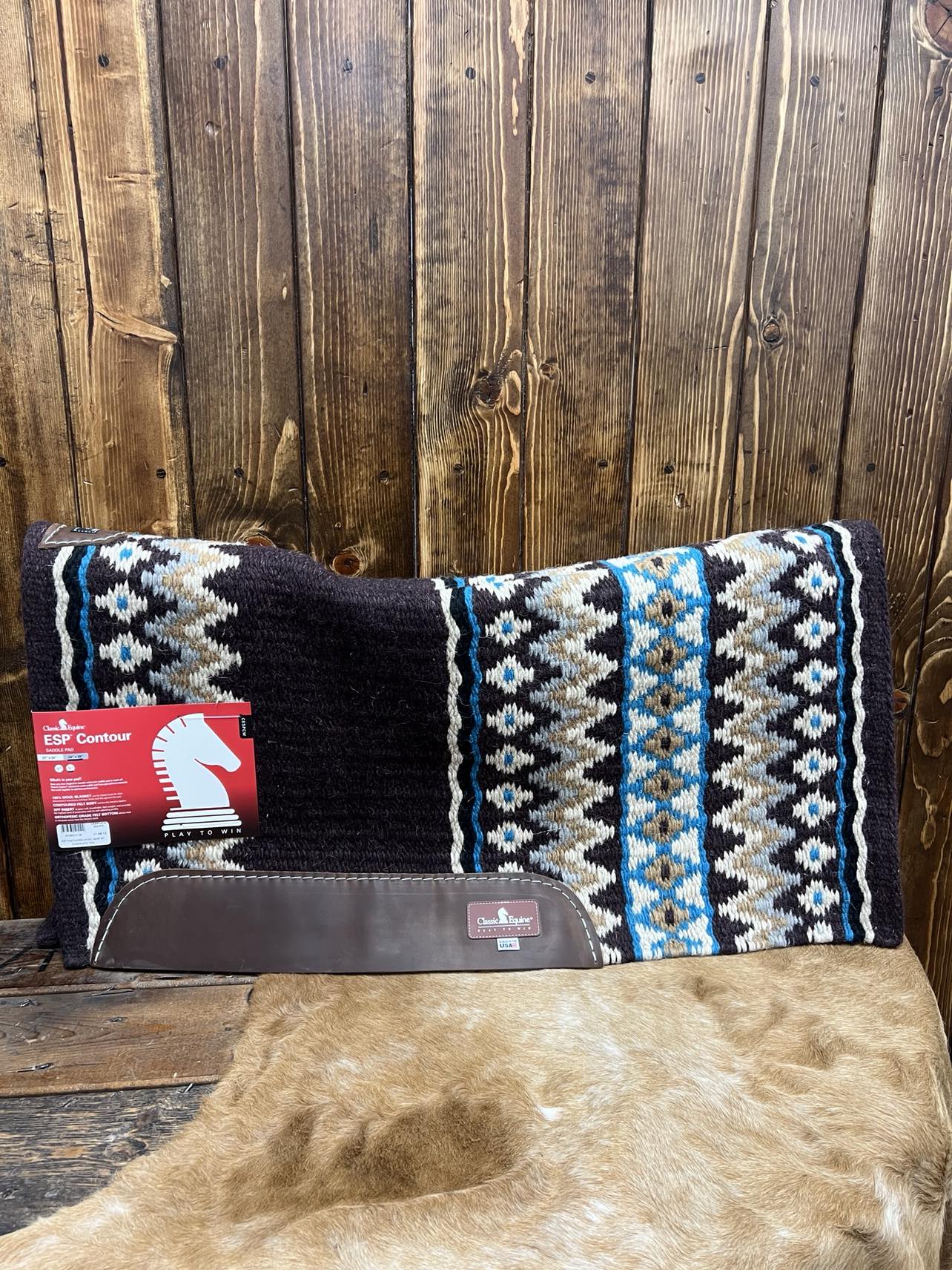 Classic Equine ESP Contoured Saddle Pad 3/4