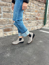Corkys Love you a Latte in Grey Suede Booties *FINAL SALE*-Women's Boots-Corkys Footwear-Lucky J Boots & More, Women's, Men's, & Kids Western Store Located in Carthage, MO