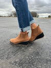 Corkys Love you a Latte in Tobacco Faux Suede Booties *FINAL SALE*-Women's Boots-Corkys Footwear-Lucky J Boots & More, Women's, Men's, & Kids Western Store Located in Carthage, MO